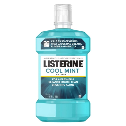Listerine Cool Mint Antiseptisk Munnskyll 1,5 Liter