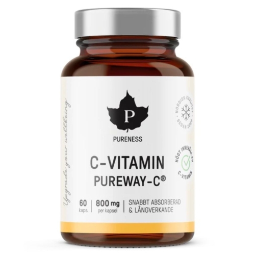 Pureness C-vitamin PUREWAY-C® 60 kapsler