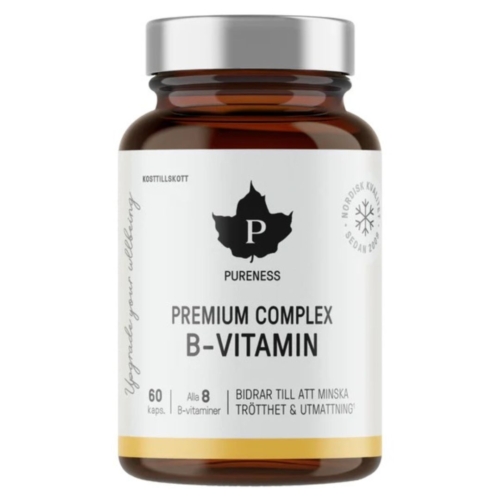 Pureness Premium Complex B-vitamin 60 kapsler