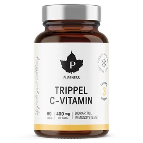 Pureness Trippel C - vitamin 60 kapsler