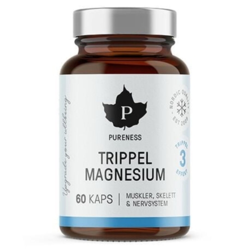 Pureness Trippel Magnesium 60 kapsler