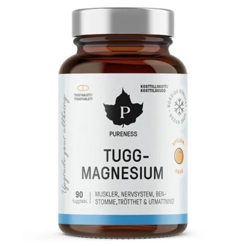 Pureness Tuggmagnesium 90 tabletter