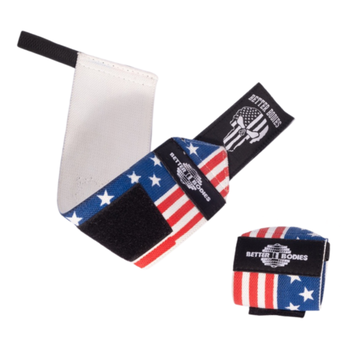 USA Flag Wrist Wraps