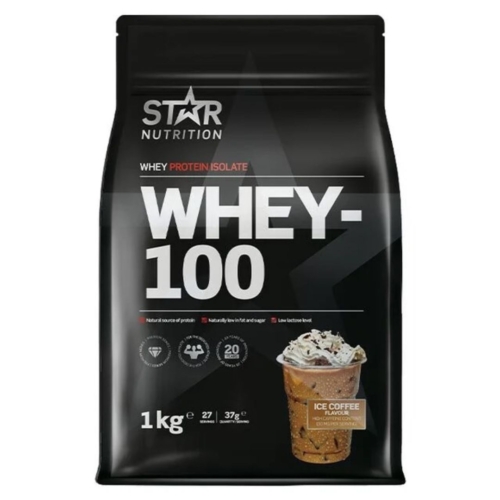Whey-100 Myseprotein 1kg Ice Coffee