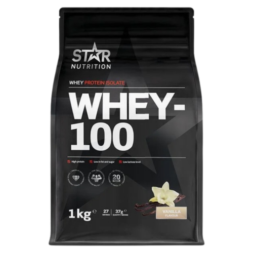 Whey-100 Myseprotein 1kg Vanilla
