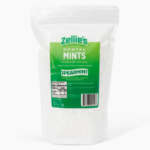 Zellie's Dental Mints Spearmint 1400 stk pose - Bulk Bag